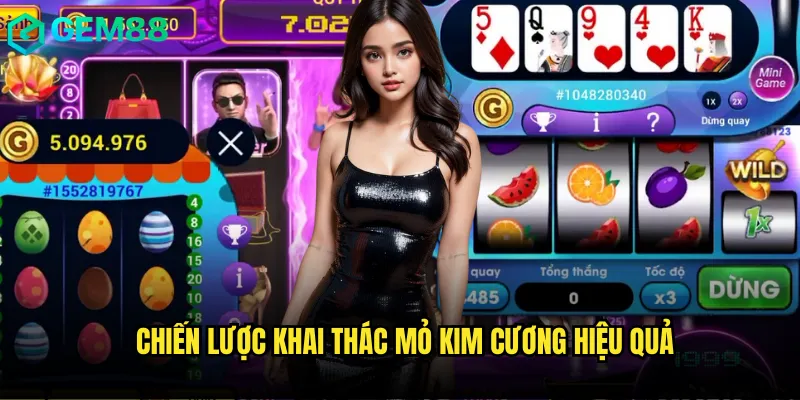 Chiến lược khai thác mỏ Kim Cương hiệu quả
